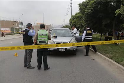 La camioneta del exlegislador
