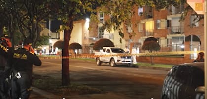 La camioneta en que fue hallado muerto el teniente coronel Óscar Dávila