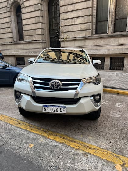 La camioneta que usa el juez Rosatti
