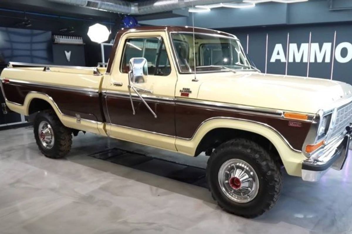 La camioneta se encuentra casi en estado virgen