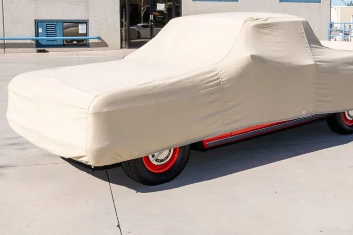 La camioneta subastada está en condiciones inmejorables para un vehículo de casi 60 años