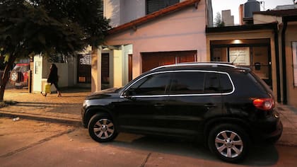 La camioneta Tiguan en la que fue secuestrado el hijo de Stolbizer
