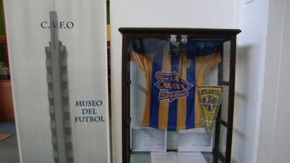 La camiseta de Atlanta, en el museo