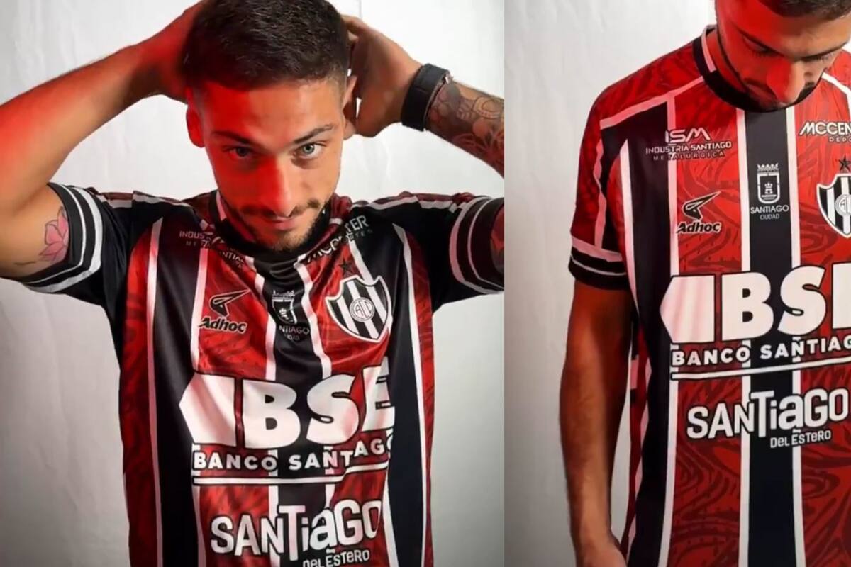 La camiseta que presentó Central Córdoba