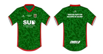 La camiseta que utilizará Agropecuario contra Racing por Copa Argentina