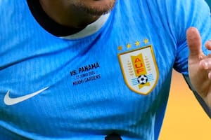 La camiseta uruguaya con cuatro estrellas también se luce durante la Copa América 2024