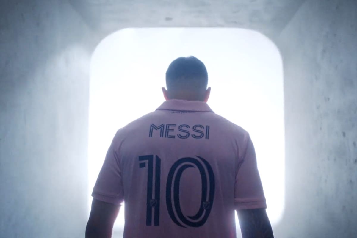 La campaña de Apple TV, dueña de los derechos de la MLS, para el debut de Lionel Messi con la camiseta de Inter Miami