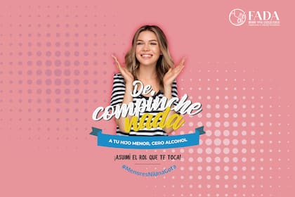 La campaña de FADA busca luchar contra el consumo de alcohol en menores desde una perspectiva preventiva y educativa.