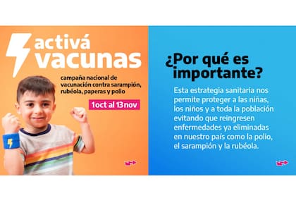 La campaña de la que participó Santino