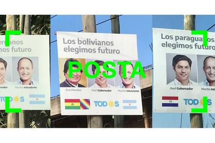 La campaña dirigida a miembros de las comunidades de otros países que viven en Argentina existe realmente en el partido que gobierna Martín Insaurralde
