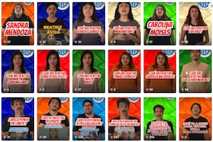 La campaña en redes en rechazo a la reforma laboral que se lanzó con el aval de la CGT para increpar a legisladores que suelen apoyar al Gobierno