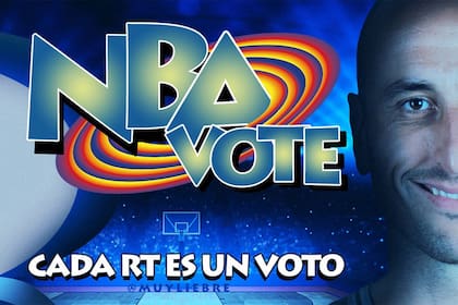 La campaña #NBAvote Manu Ginóbili invadió las redes