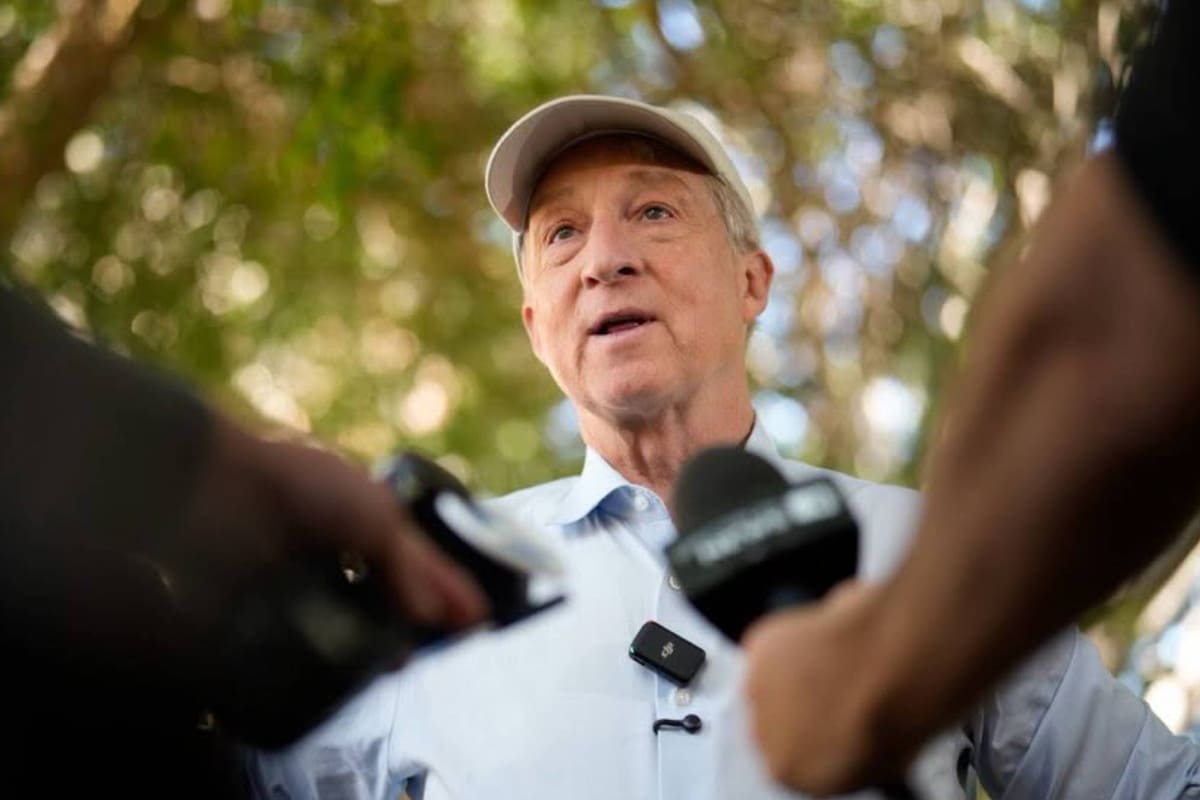 La campaña política de Tom Steyer, un multimillonario que buscó la gobernación de California