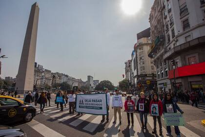 La campaña que se realizó ayer como parte del Día Mundial del Peatón que se celebra todos los 17 de agosto