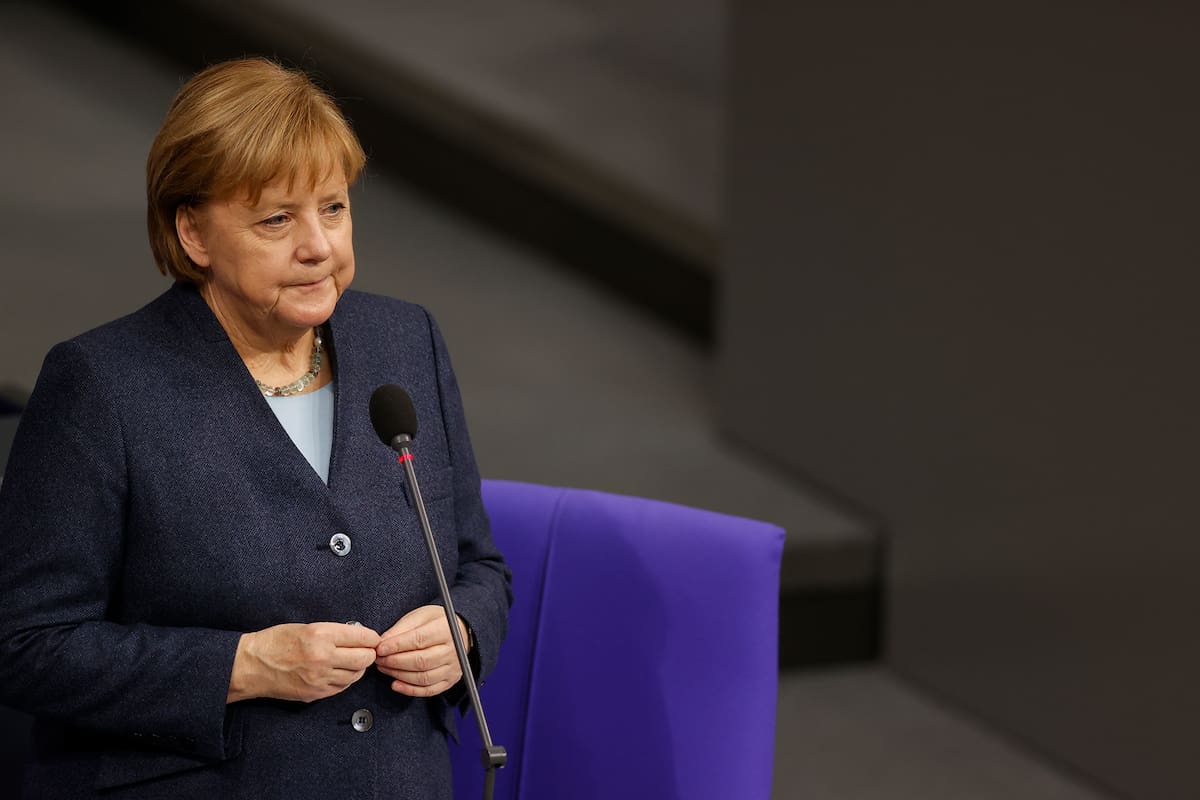 La canciller alemana Angela Merkel