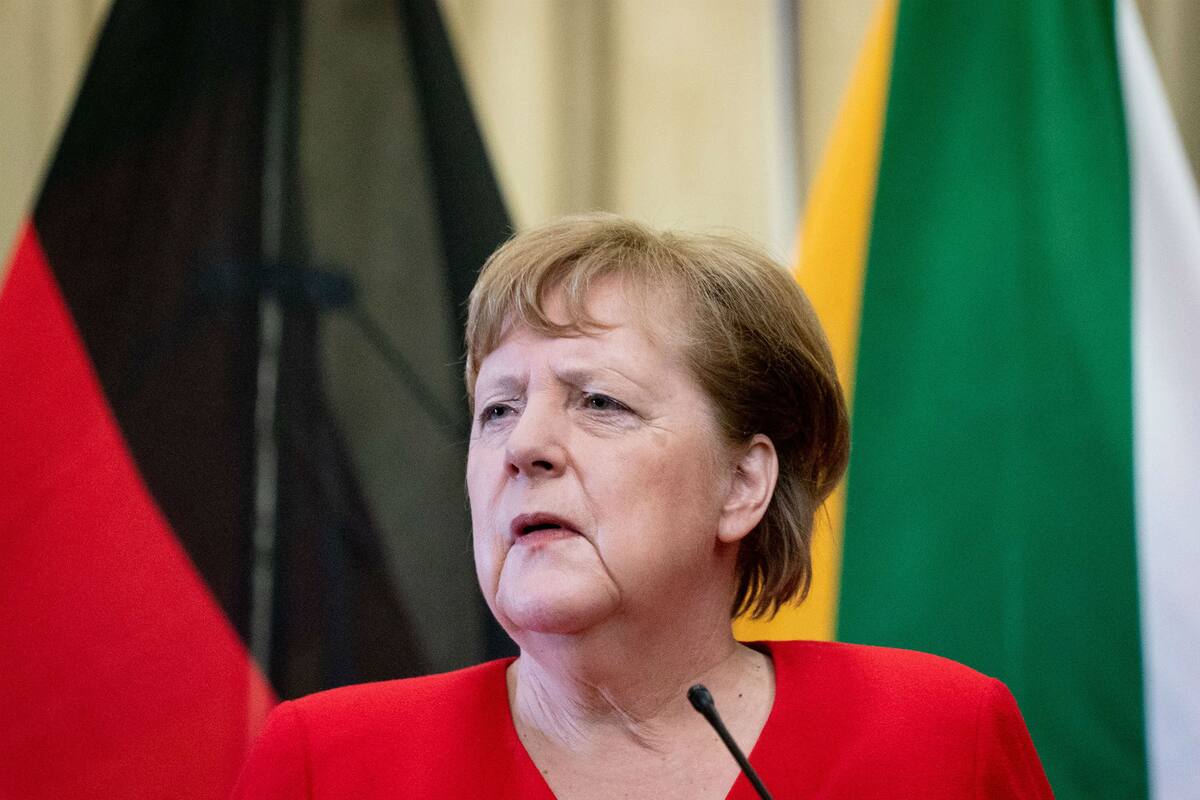La canciller alemana Ángela Merkel