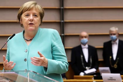 La canciller alemana Angela Merkel