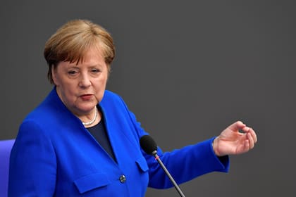 Angela Merkel participó de la cumbre de líderes de la UE