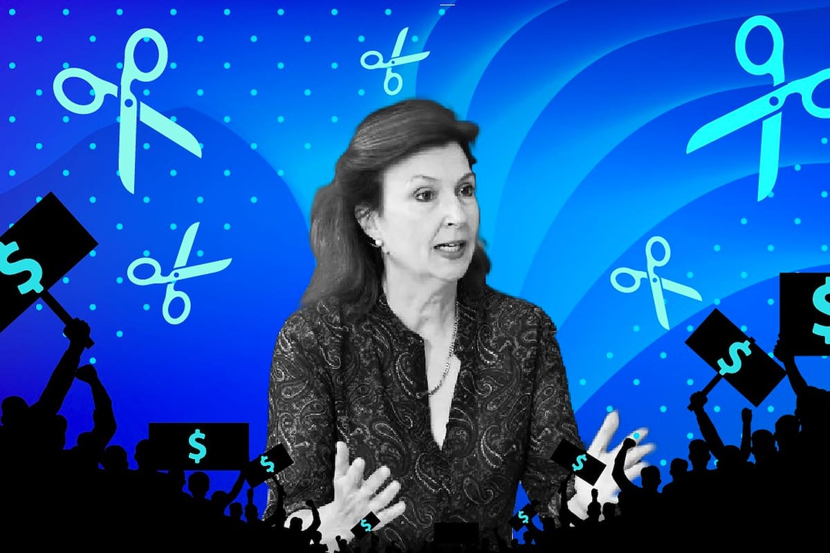 La canciller Diana Mondino