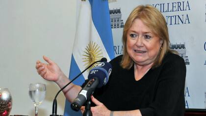 La canciller Susana Malcorra