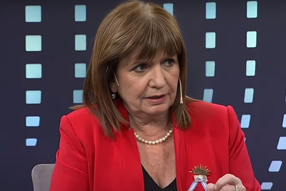 La candidata a presidenta de Juntos por el Cambio, Patricia Bullrich