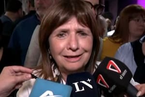 La candidata a presidenta de Juntos por el Cambio, Patricia Bullrich