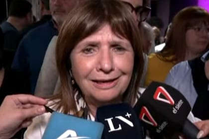 La candidata a presidenta de Juntos por el Cambio, Patricia Bullrich
