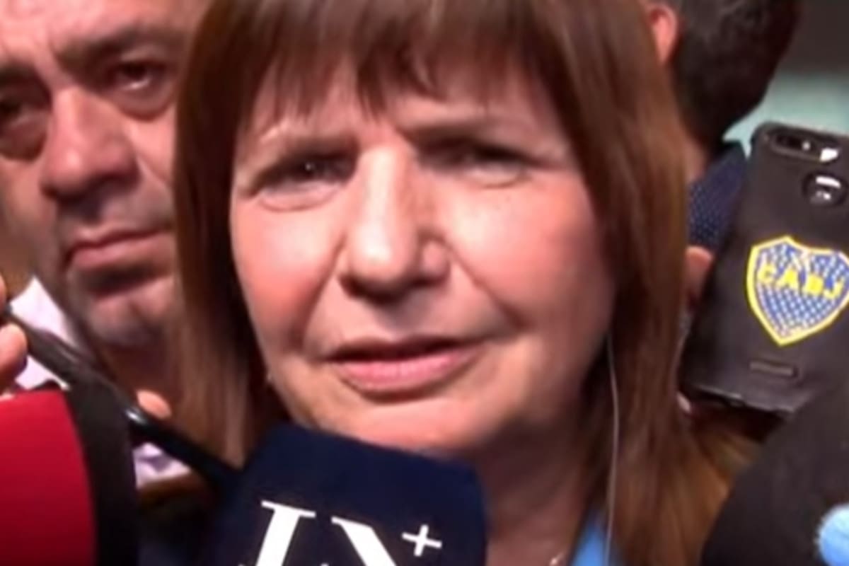 La candidata a presidenta de JxC, Patricia Bullrich