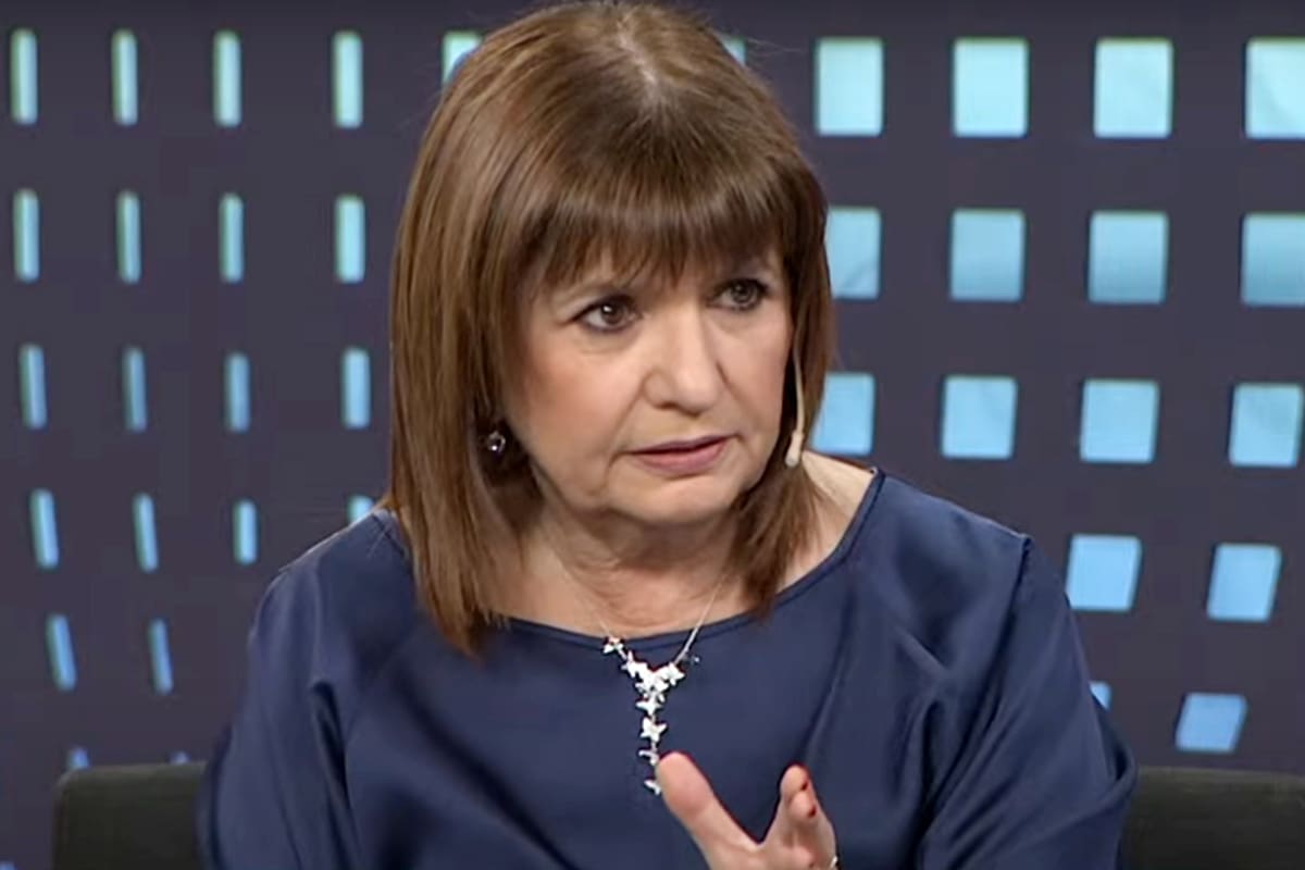 La candidata a presidente de Juntos por el Cambio, Patricia Bullrich, en LN+