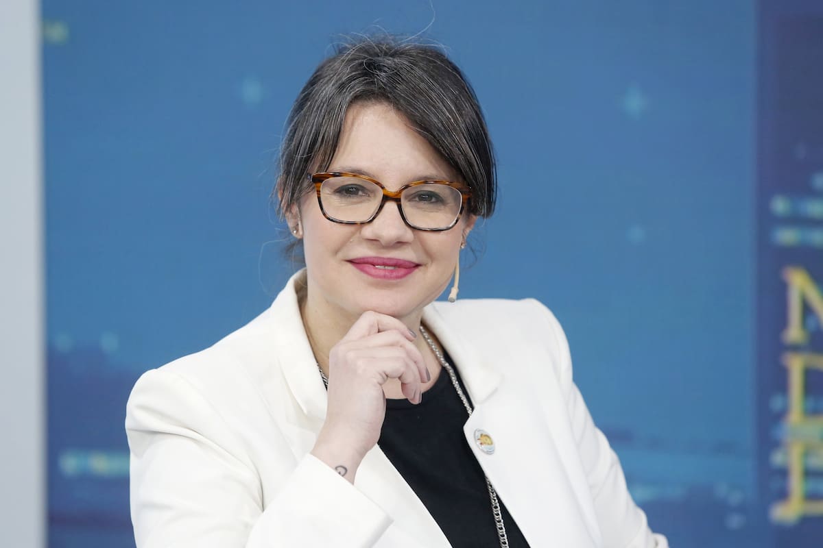 La candidata, anoche, entrevistada en LN+