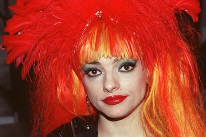 La cantante alemana Nina Hagen.