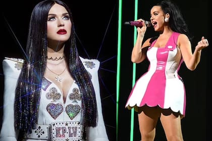 La cantante brilló en el escenario. Instagram @katyperry