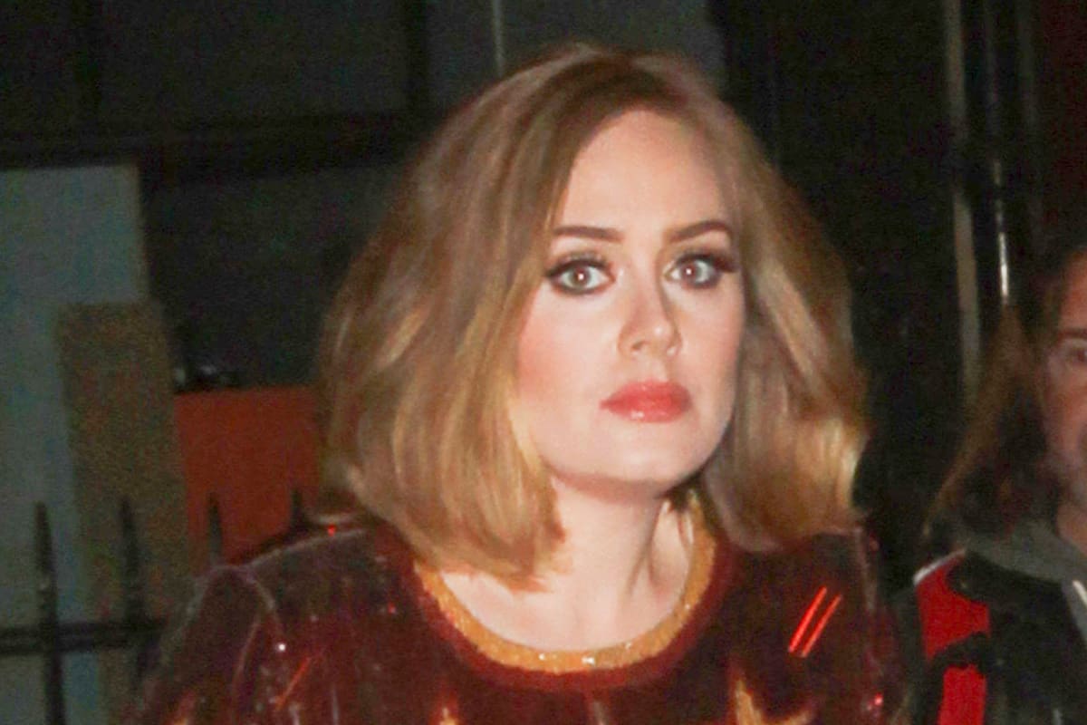 La cantante británica Adele