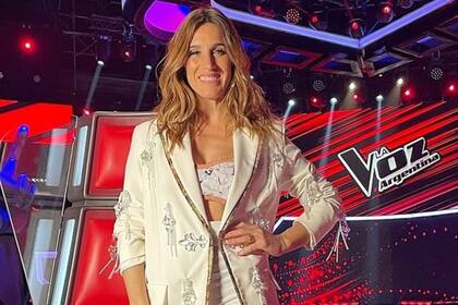 La cantante es jurado y líder de uno de los cuatro equipos de La Voz Argentina