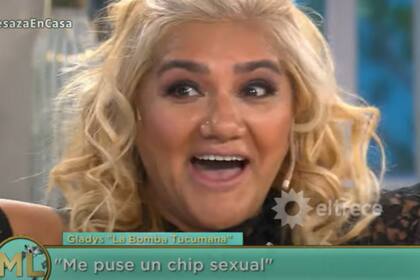 La cantante habló sobre su chip sexual y los resultados. Fuente: El Trece