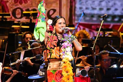 La cantante mexicana abrió el Festival Únicos