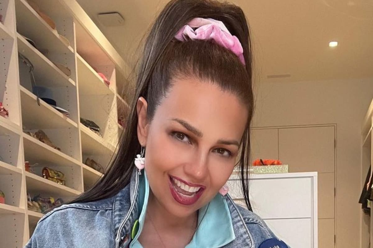 La cantante mexicana sorprendió a todos con su colección (Foto: Instagram/@thalia)