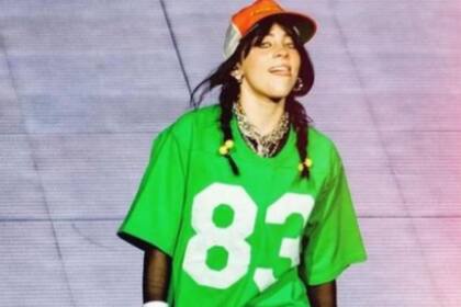 La cantante se encuentra de gira (FotoInstagram @billieeilish)