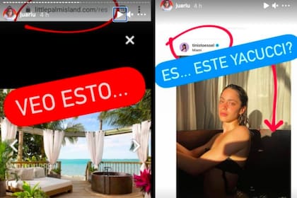 La cantante subió una imagen de un jacuzzi en la terraza del hotel en Miami donde se encuentra