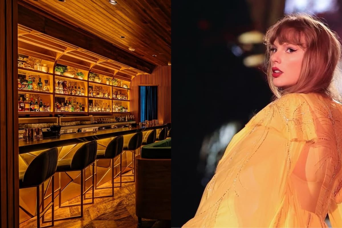 La cantante tendrá una bebida en su nombre en el nuevo restaurante de Travis Kalce y Patrick Mahomes (Instagram/@toshberman/@taylorswift)