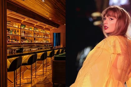 La cantante tendrá una bebida en su nombre en el nuevo restaurante de Travis Kalce y Patrick Mahomes (Instagram/@toshberman/@taylorswift)