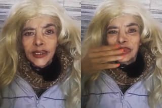 Reapareció Lía Crucet y causó preocupación entre sus fans