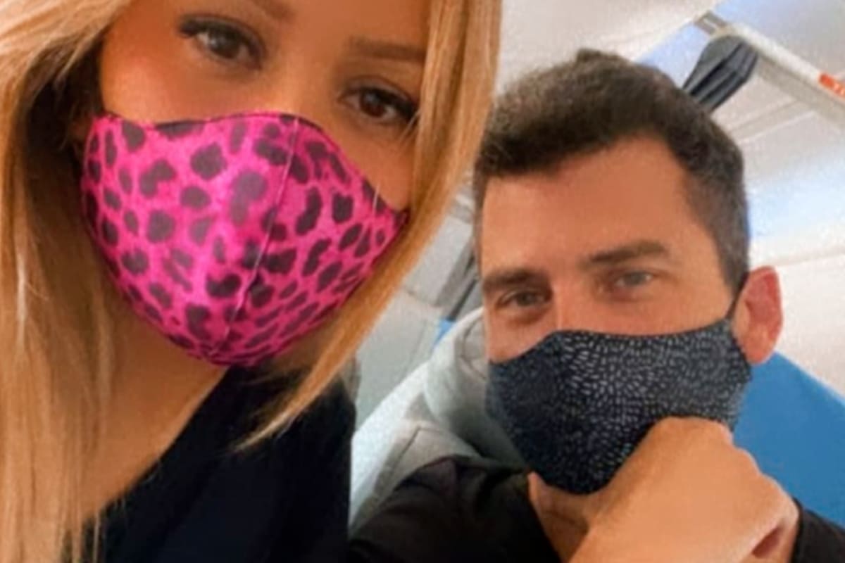 La cantante y jurado del Cantando 2020 y su pareja eligieron esa ciudad rionegrina para pasar unas merecidas vacaciones