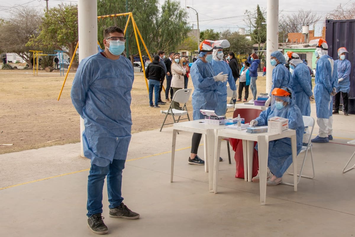 La cantidad de testeos acompañan el aumento de casos en Córdoba