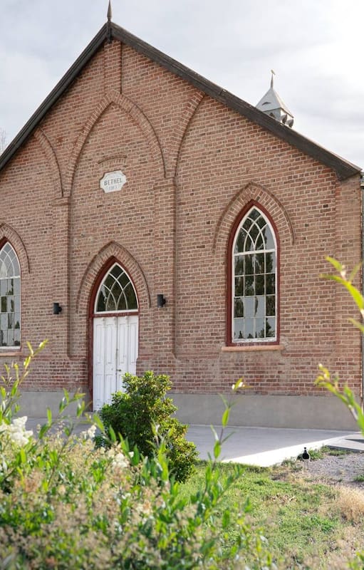 La Capilla Bethel es una de las más lindas de la localidad