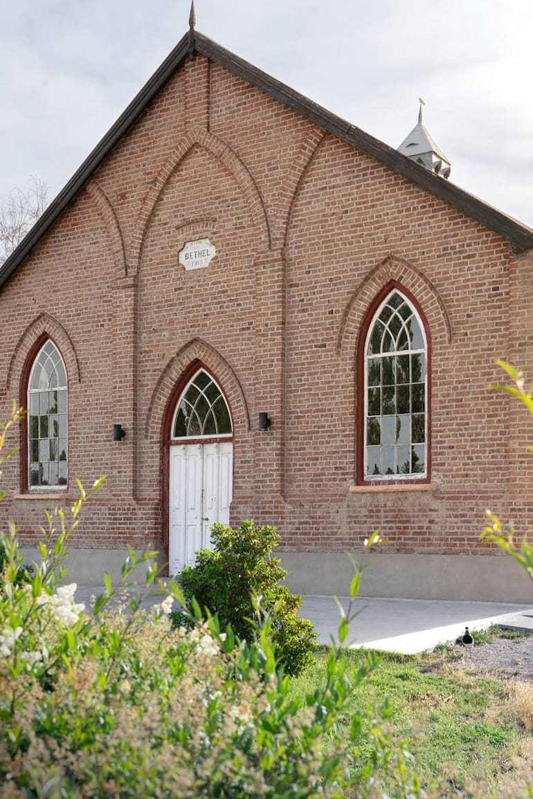 La Capilla Bethel es una de las más lindas de la localidad