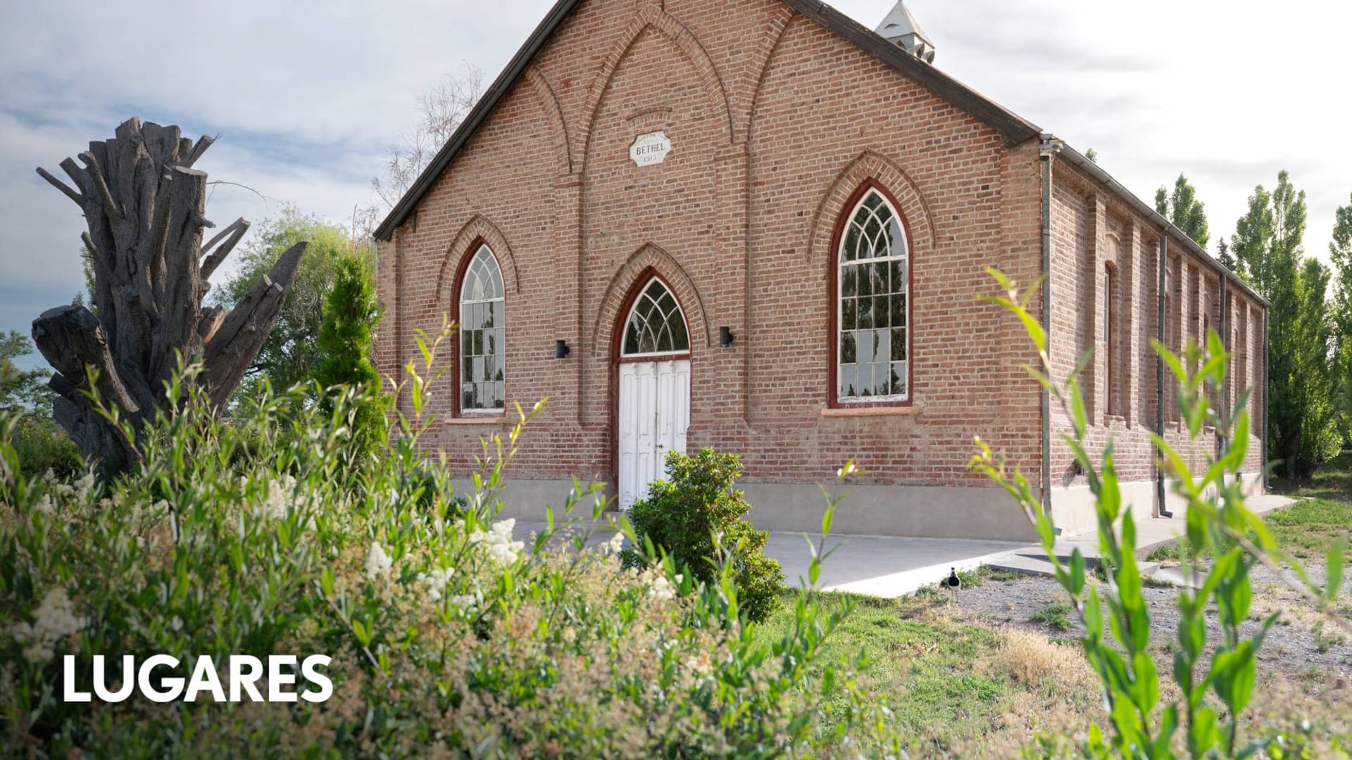 La Capilla Bethel es una de las más lindas de la localidad