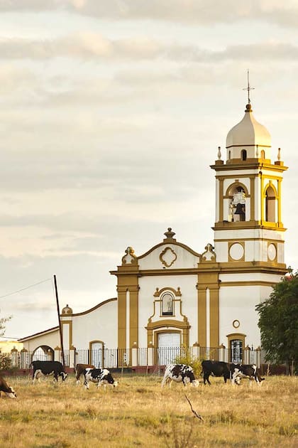 La capilla de San Roque en Carmelo.