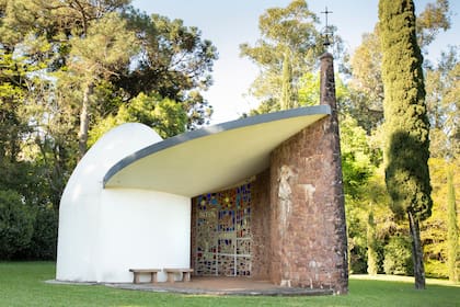 La capilla que recuerda a Victoria Jean Navajas.