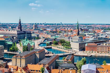 La capital de Dinamarca es la ciudad más poblada del país.